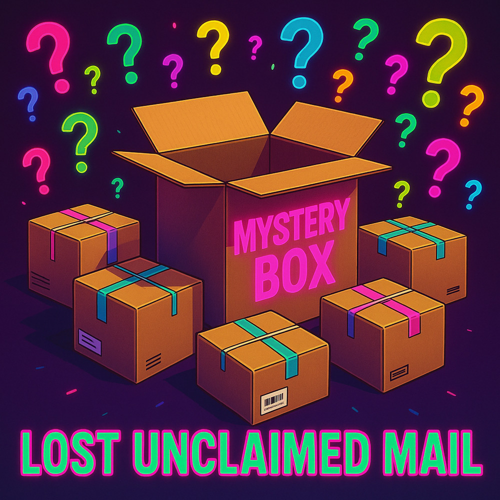 Lost Mail Mystery Box (15 Items) – Surprise Unclaimed Packages!